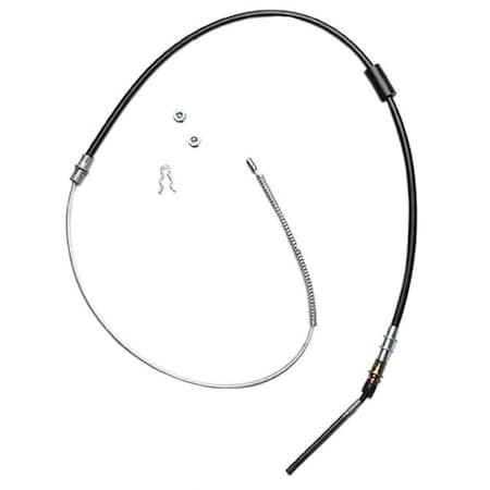 Raybestos OE Replacement; 62 Inch Cable Length/ 31.5 Inch Housing Length; Rod End Type/ Barrel End Type BC91949